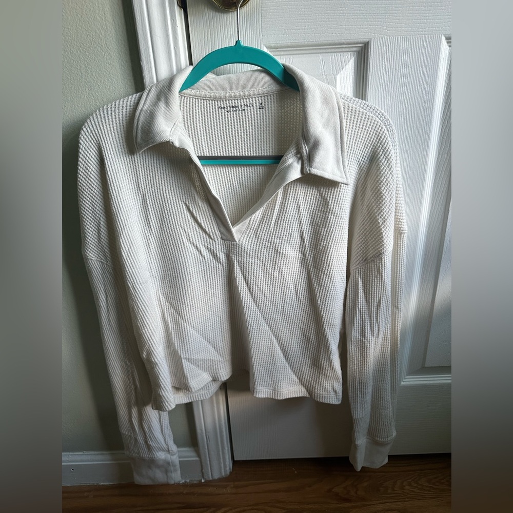 Abercrombie waffle long sleeve